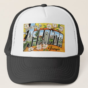 Gorra De Camionero ¡Saludos de Atlanta, GA!