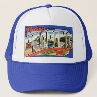 Gorra De Camionero Saludos de la lectura, casquillo del PA