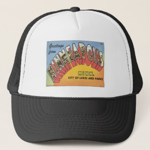 Gorra De Camionero Saludos de Minneapolis