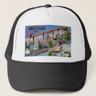 Gorra De Camionero Saludos de Sacramento California