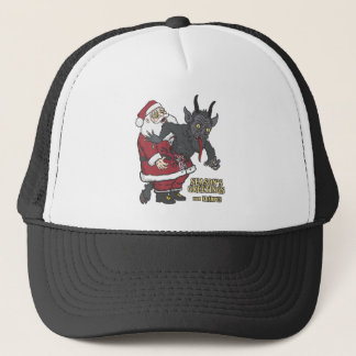Gorra De Camionero Saludos del día de fiesta de Krampus (y de Santa)