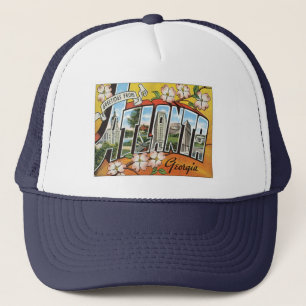 Gorra De Camionero Saludos desde Atlanta Trucker Hat