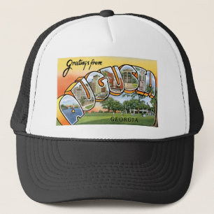 Gorra De Camionero ¡Saludos desde Augusta, GA! Postal