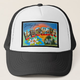 Gorra De Camionero Saludos desde Florida