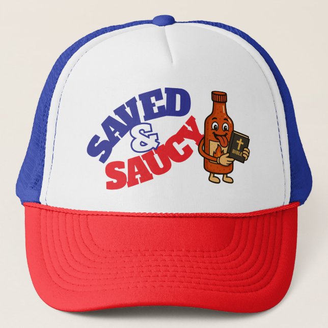 Gorra De Camionero Salvado y Saucy (Anverso)