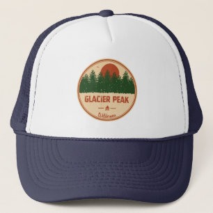 Gorra De Camionero Salvaje de pico glaciar