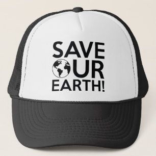 Gorra De Camionero Salvar a nuestra Tierra