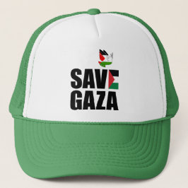 GORRA DE CAMIONERO SALVAR GAZA