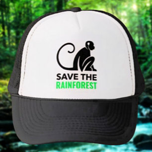 Gorra De Camionero Salvar la selva tropical