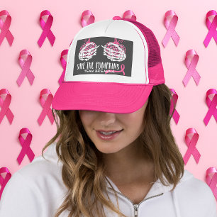 Gorra De Camionero Salvar las calabazas Concienciación sobre el cánce