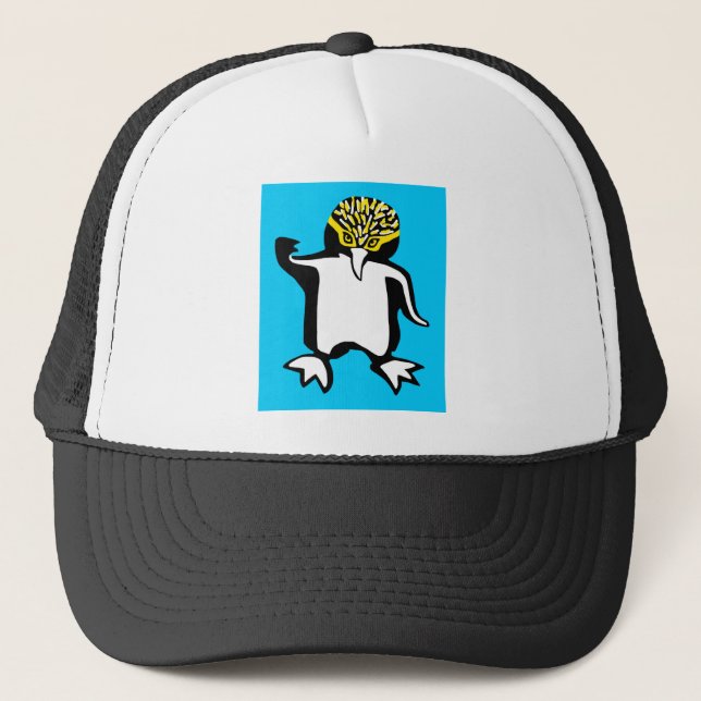 Gorra De Camionero Salvar PENGUINAS - Amante de los animales - Vida s (Anverso)