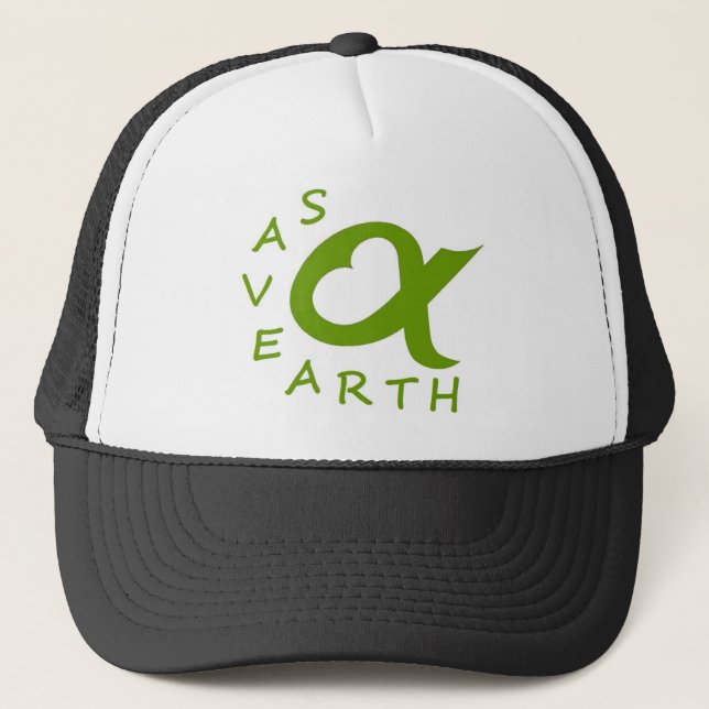 Gorra De Camionero salve earth planète (Anverso)