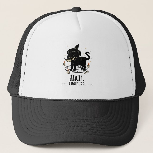Gorra De Camionero Salve Lucipurr (Anverso)
