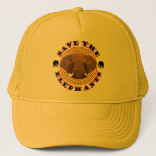 Gorra De Camionero Salvemos a los elefantes