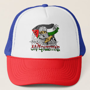 Gorra De Camionero Salvemos a Palestina