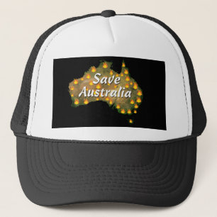 Gorra De Camionero Salven a Australia del desastre del incendio provo
