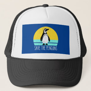 Gorra De Camionero Salven A Los Pingüinos