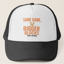 Gorra De Camionero Same Game, Bigger Blocks Funny Mechanic Quilter
