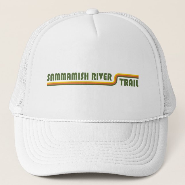 Gorra De Camionero Sammamish River Trail Washington (Anverso)