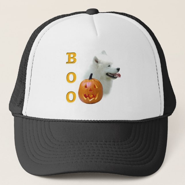 Gorra De Camionero Samoyed Boo (Anverso)