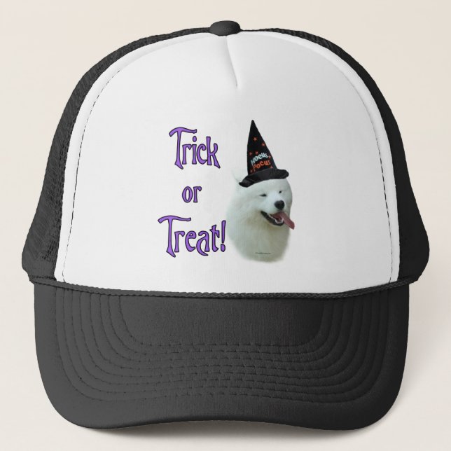 Gorra De Camionero Samoyed Trick (Anverso)