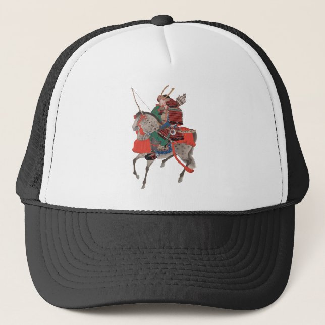 Gorra De Camionero Samurai a caballo (Anverso)