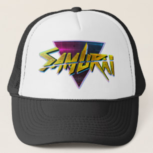 Gorra De Camionero Samurai del Cyberpunk
