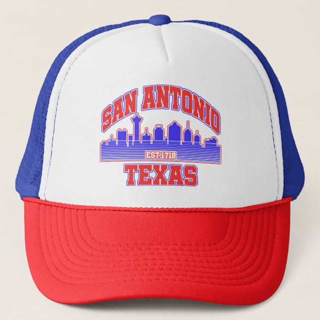 Gorra De Camionero San Antonio, Texas (Anverso)