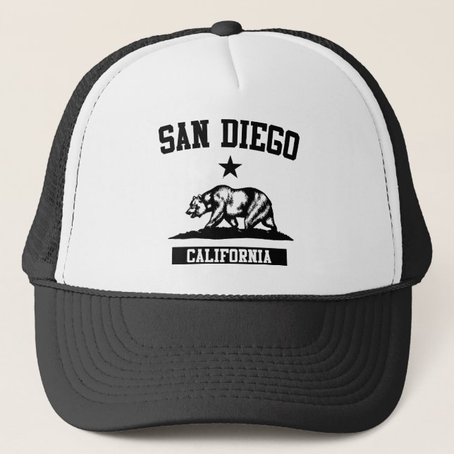 Gorra De Camionero San Diego California (Anverso)