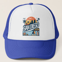 Gorra De Camionero San Diego California