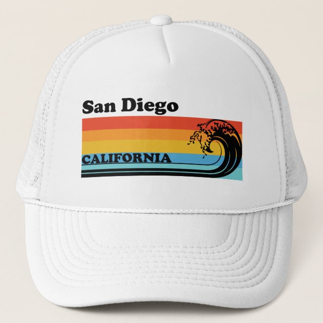 Gorra De Camionero San Diego California (Anverso)