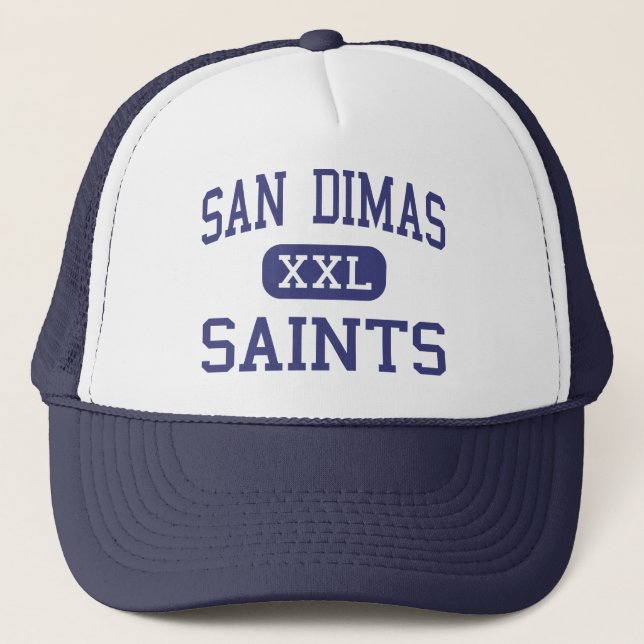 Gorra De Camionero San Dimas - santos - alto - San Dimas California (Anverso)