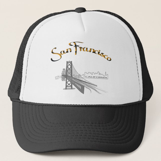 Gorra De Camionero San Francisco, CA (Anverso)