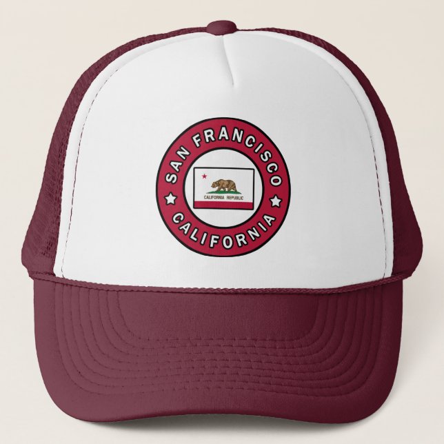 Gorra De Camionero San Francisco California (Anverso)