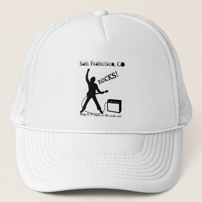 Gorra De Camionero San Francisco, CO (Anverso)