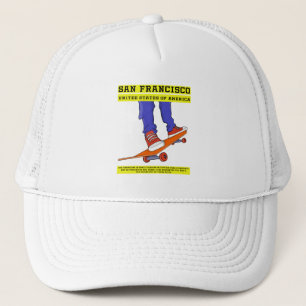 Gorra De Camionero San Francisco, USA Skate