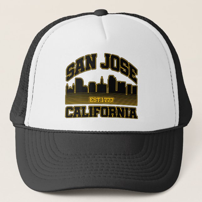 Gorra De Camionero San José, California (Anverso)