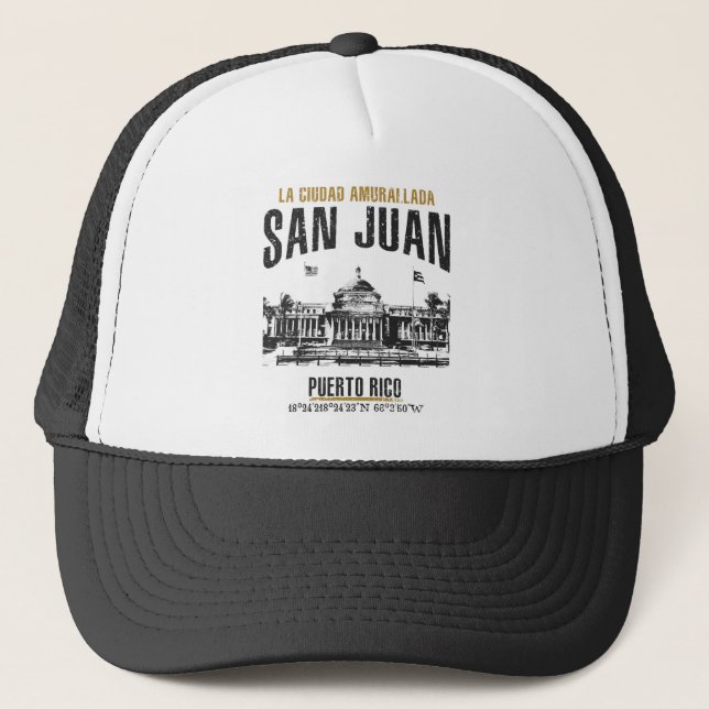 Gorra De Camionero San Juan (Anverso)