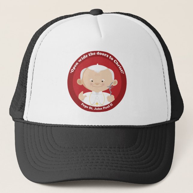 Gorra De Camionero San Juan Pablo II (Anverso)