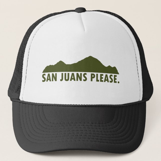Gorra De Camionero San Juans por favor (Anverso)