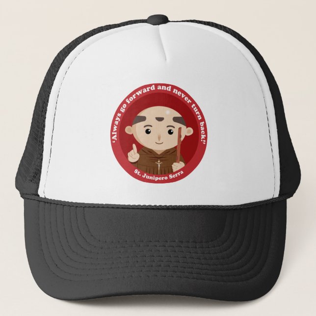 Gorra De Camionero San Junipero Serra (Anverso)