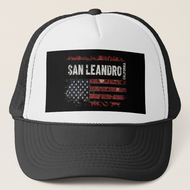 Gorra De Camionero San Leandro California (Anverso)