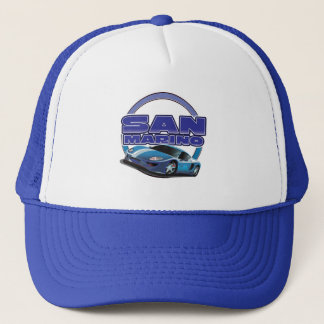 Gorra De Camionero san marino Sports car