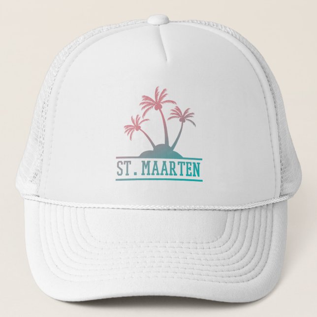 Gorra De Camionero San Martín | Gradiente Sint Martin (Anverso)
