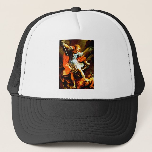 Gorra De Camionero San Miguel el arcángel (Anverso)