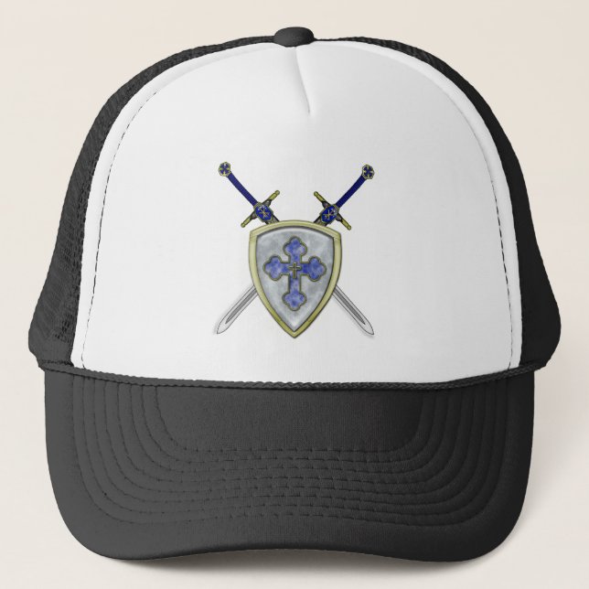 Gorra De Camionero San Miguel - espadas y escudo (Anverso)