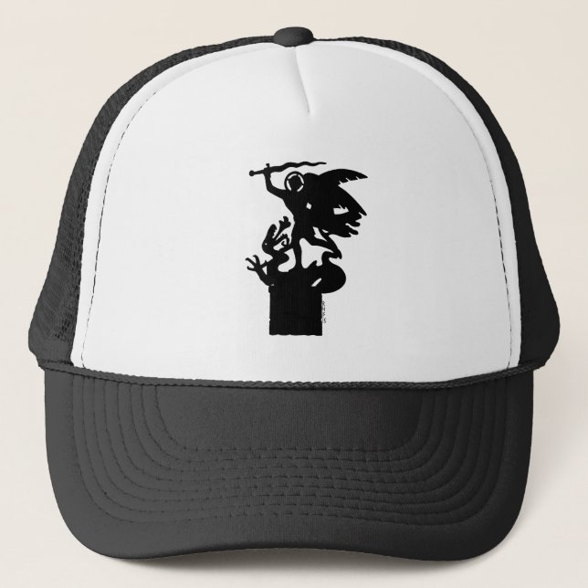 Gorra De Camionero San Miguel y Dragón (Anverso)