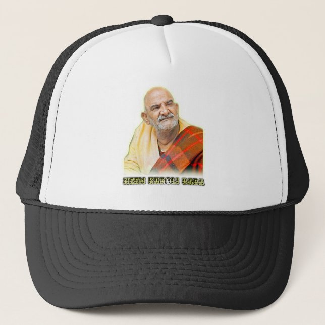 Gorra De Camionero San Neem Karoli Baba ji (Anverso)