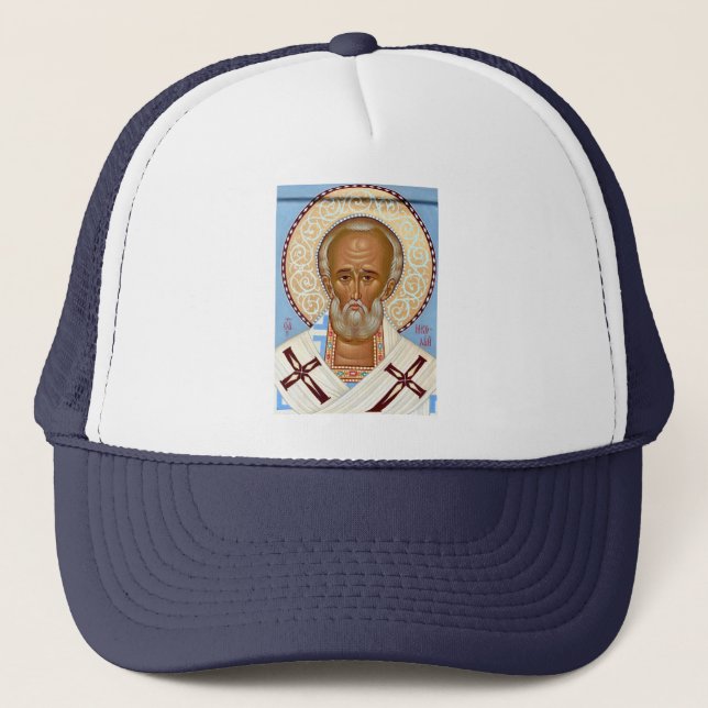 Gorra De Camionero San Nicolás de Myra (Anverso)