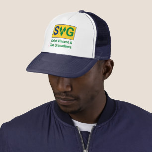 Gorra De Camionero San Vicente y las Granadinas bandera Vincy